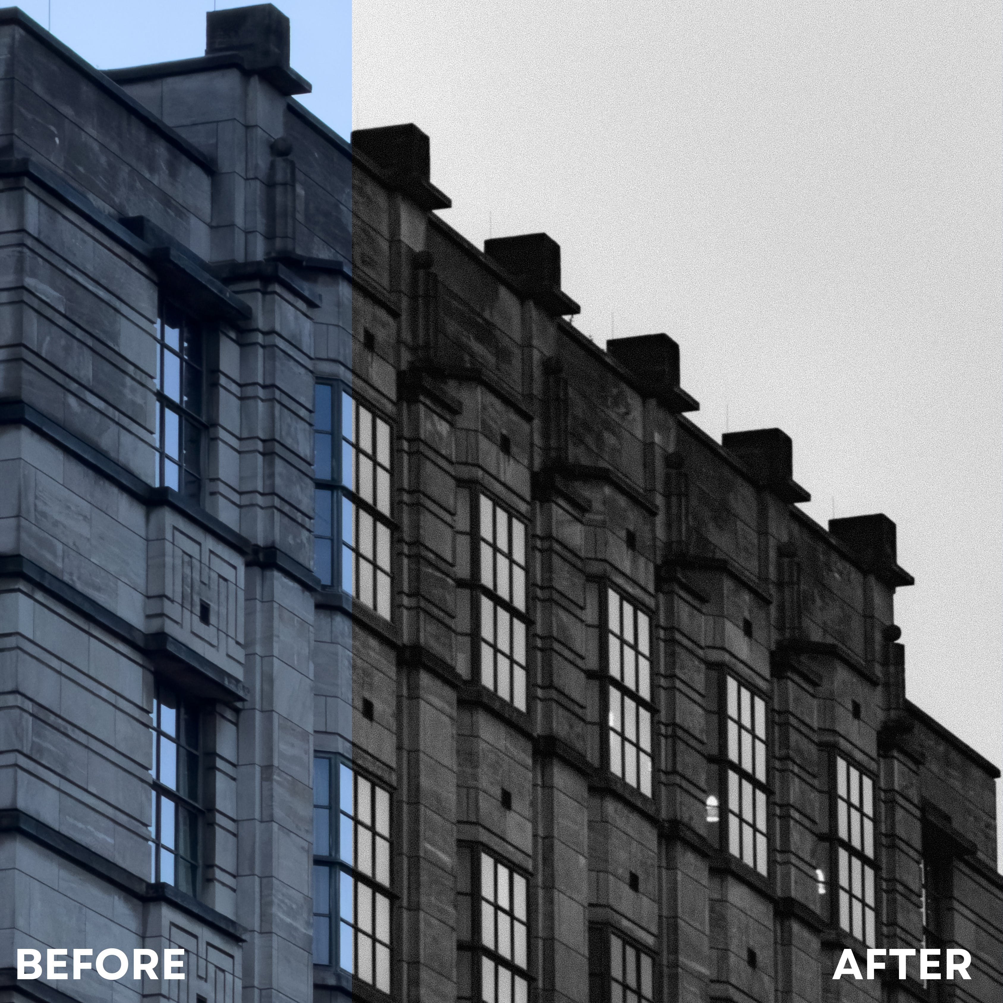 iPhone Presets - Noir Collection